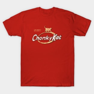 Chonky Kat - distressed T-Shirt